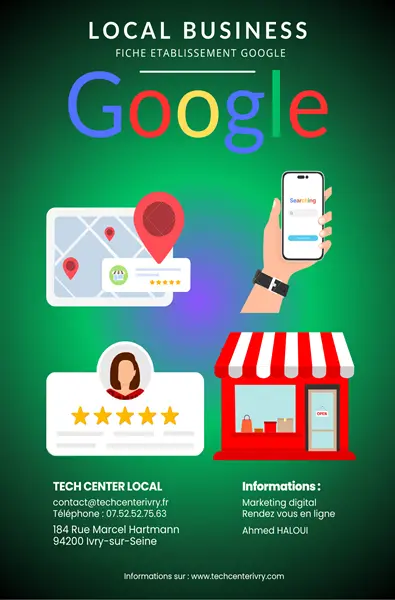 Créarion Fiche google MyBusiness promo