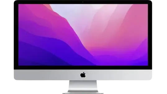 Étapes du remplacement d’un disque dur HDD par un SSD sur iMac 2012 à 2019 : ouverture de l’écran, retrait du disque dur, installation du SSD et réinstallation de macOS pour améliorer les performances.